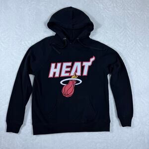 NBA Miami Heat New Era Black Pullover Hoodie Women's Small/Medium Miami 88 Back
